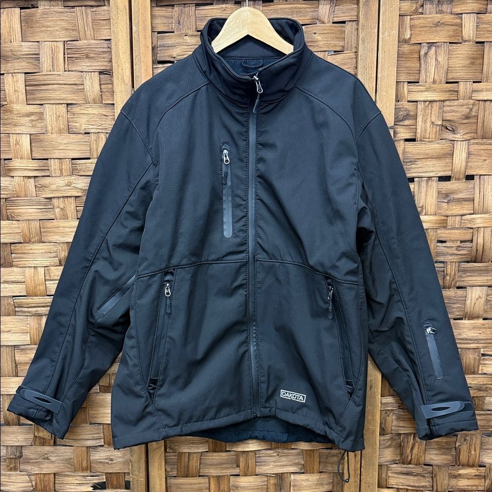 Men's Dakota Black Performance Jacket